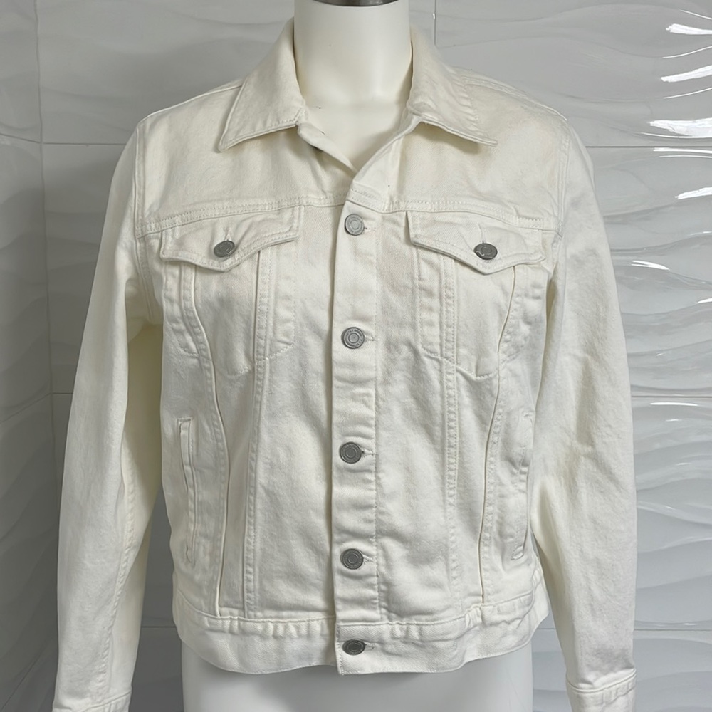 The Tomboy Lucky Brand Cream Jacket Size Large